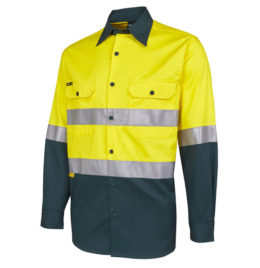 Hi-Viz Long Sleeve Work Shirt