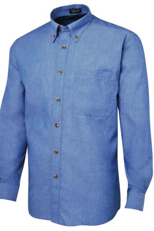 Indigo L/S Chambray Shirt