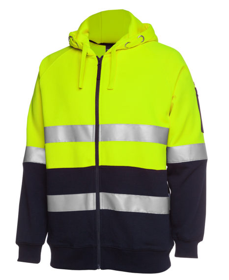 Hi Vis Full Zip Fleecy