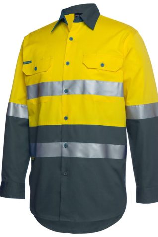 Hi-Vis Long Sleeve (D&N) Workshirt