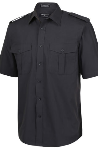 Short Sleeve Epaulette Shirt