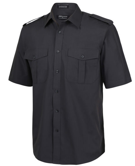 Short Sleeve Epaulette Shirt