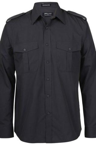 Long Sleeve Epaulette Shirt