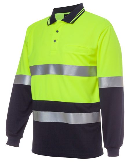 Hi Vis L/S (D&N) Traditional Polo